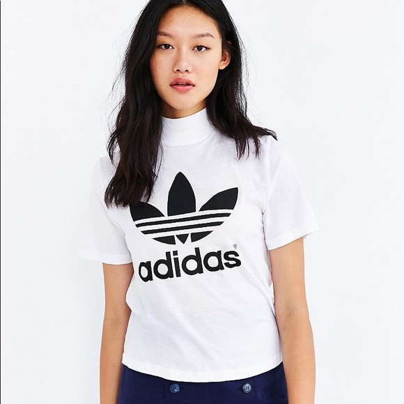 adidas Tops | Adidas Turtleneck Tee 